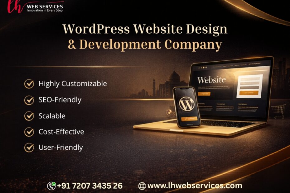 wordpress website design and development company LH Webservices